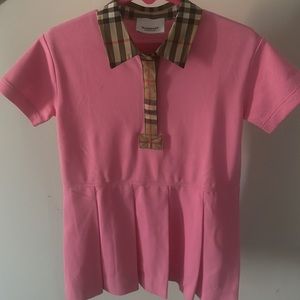 Pink Burberry dress 2T